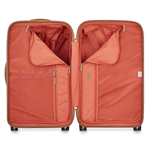 DELSEY PARIS Chatelet Air 2.0 - Hardside Checked Luggage Trunk 26 Inch - TSA Lock - 360° Spinner Wheels - Polycarbonate Travel Suitecase - Angora