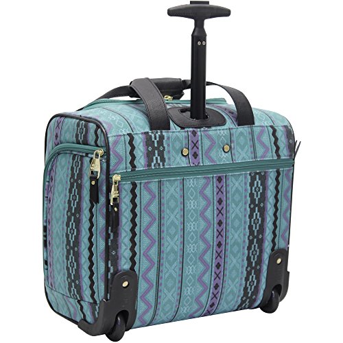 Steve Madden Designer Luggage Collection - 3 Piece Softside Expandable Lightweight Spinner Suitcase Set - Travel Set Includes an Under Seat Bag, 20-Inch Carry on and 28-Inch Checked Suitcase, Legends