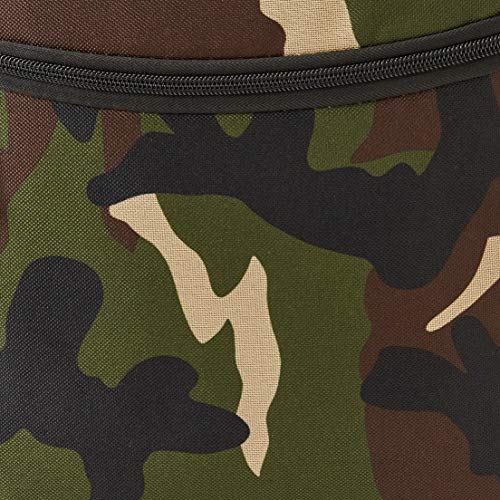 Rockland Double Handle 17" Rolling Backpack, Camo
