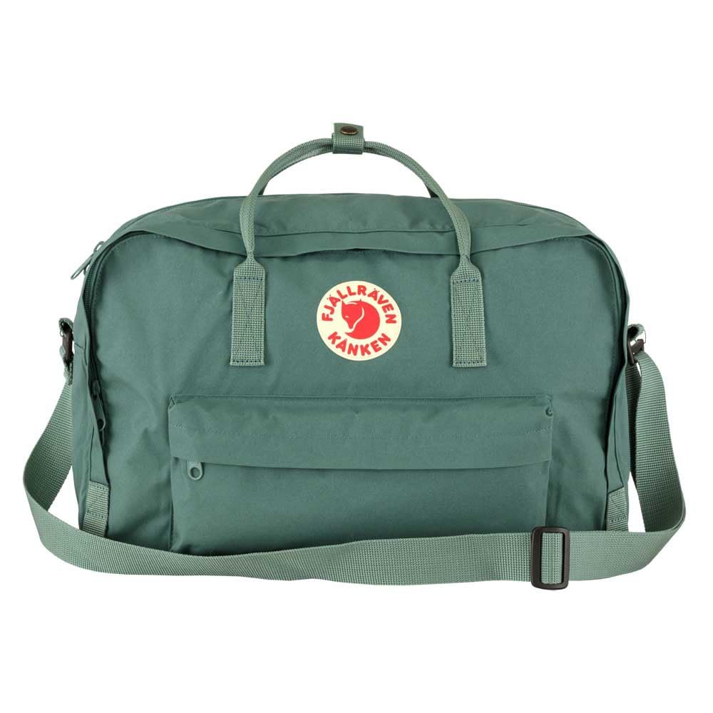 Fjallraven Kanken Weekender Bag, Large Travel Tote and Duffel for Overnight and Everyday Carry, Frost Green