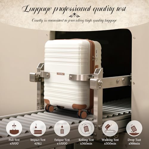CASELLY Luggage Sets with spinner wheels, PC+ABS Hard Shell Travel Luggage,Lightweight Carry-on suitcases with TSA Lock,YKK Zippers with Fathers Day Gift for Dad Men Him Husband