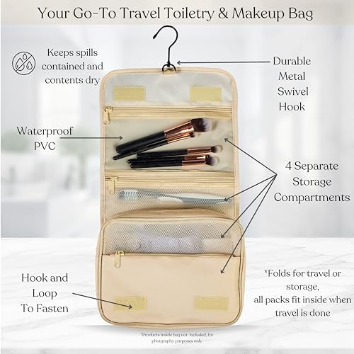 Foxy Traveler Packing Cubes Set – Cute Packing Cubes for Travel, Luggage Organizer Bags for Suitcase, For Kids & Family, Floral, Neutral & Aesthetic Travel Organizer Set-Beige