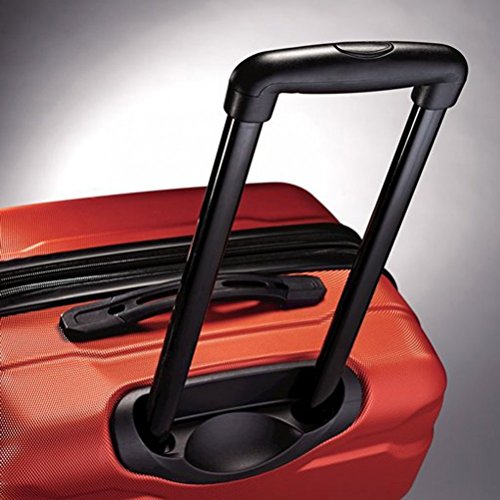 Samsonite Omni PC Hardside Expandable Luggage with Spinner Wheels, Black, 2-Piece Set (20/28)