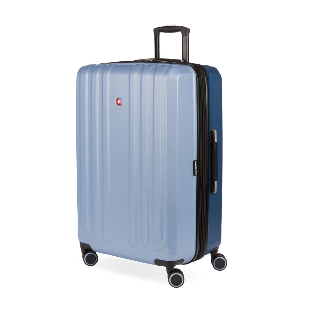 SwissGear Duet Expandable Luggage, Hard Shell Large Luggage with Spinner Wheels