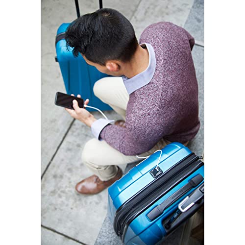 Samsonite Centric 2 Hardside Expandable Luggage with Spinner Wheels, Caribbean Blue, 3-Piece Set (20/24/28)
