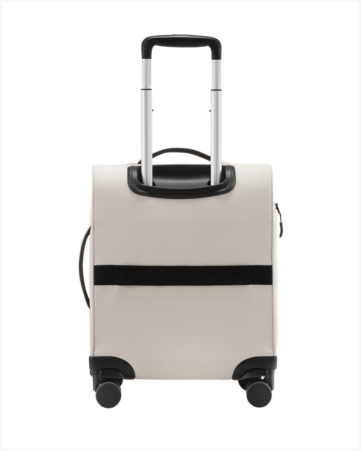 LUGGEX 16 Inch Underseat Carry On Luggage with Spinner Wheels, UDS Softside Lightweight Suitcase for 2-Day Travel (UX-Pro, Beige, 16-Inch)