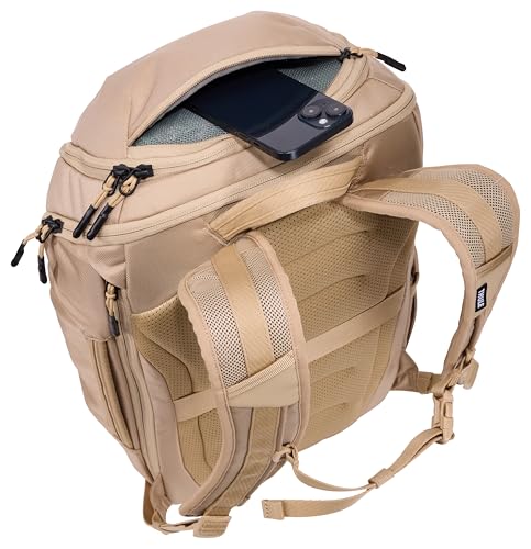 Thule Chasm 26L Backpack - Fits 16" Laptop, Weather-Resistant Materials, Small Item Organization, Side Zipper Computer Access