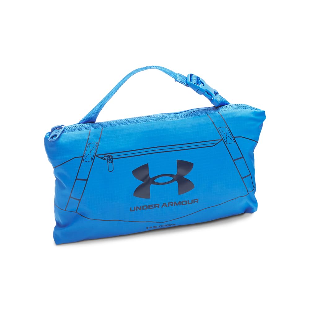 Under Armour Unisex Undeniable 5.0 Packable Duffle XS, (402) Blue Atlantis / / Washed Navy, One Size Fits Most