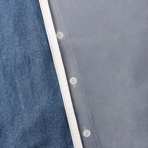 Kntiwiwo 60'' Garment Bags Dress Bag for Storage (Set of 12) Dust-Proof Suit Protector Cover Bag with Zipper for Long Dresses, Suit, Coat Closet Clothes Storage