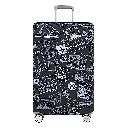 TRAVELKIN more than travel Luggage Covers For Suitcase Tsa Approved,Suitcase Cover Protector Fit 18-32 Inch Luggage