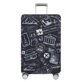 TRAVELKIN more than travel Luggage Covers For Suitcase Tsa Approved,Suitcase Cover Protector Fit 18-32 Inch Luggage