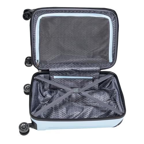 Kenneth Cole Reaction Flying Axis 28" Hardside Expandable 8-Wheel Spinner Check-Size Luggage, Dream Blue