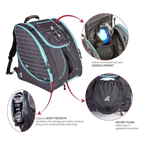 Athalon Everything Ski Boot Bag and Backpack Plus