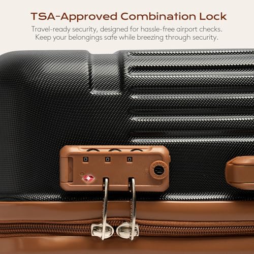 Cosbarn Luggage Sets 5 Piece Suitcases with Wheels