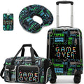 Homskiii Kids Luggage Set 3 piece Kids Suitcase with Spinner Wheels 16" Childrens Luggage for Boys With Wheels Hard Shell Luggage Sets Airline Approved