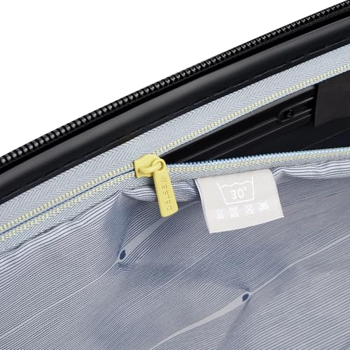 DELSEY PARIS Cruise 3.0 Hardside Expandable Luggage with Spinner Wheels, Blue, Checked 26 Inch Trunk