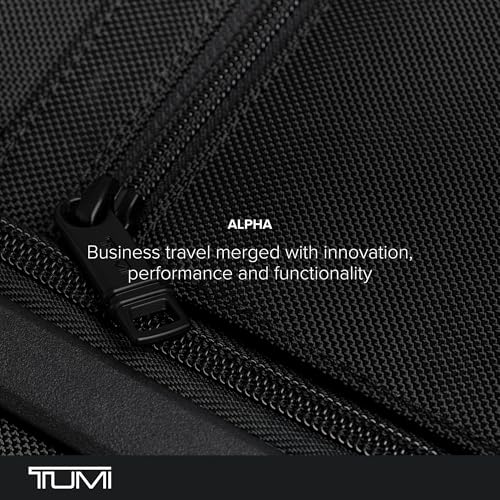 Tumi Unisex Double Expansion Duffel, Black, One Size