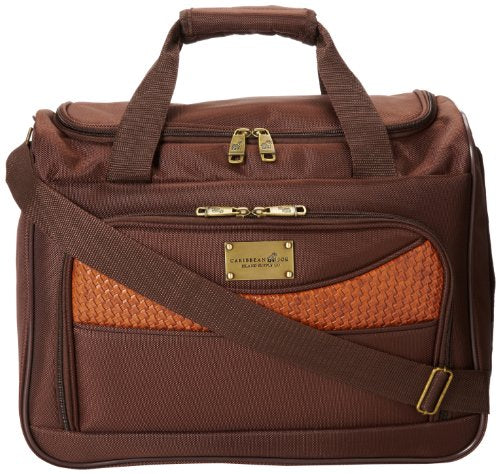Caribbean Joe 16 Inch Weekend Gadget Bag, Chocolate Brown, One Size