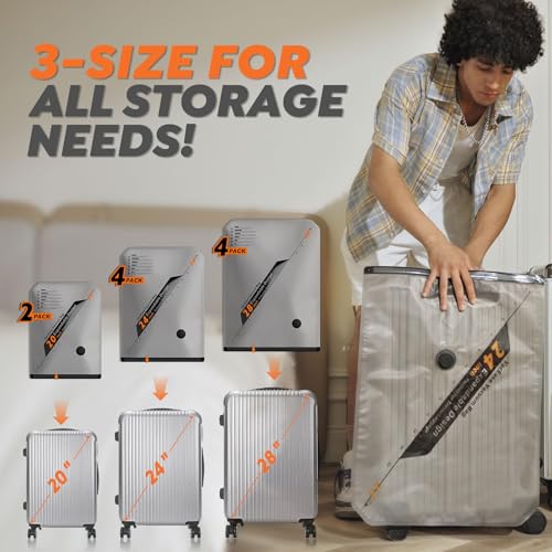 Vacbird Rechargeable Wireless Vacuum Pump + 10 Storage Bags – Compact Space Saver for Travel & Home, Perfect for Clothes, Blankets, Seasonal Organization