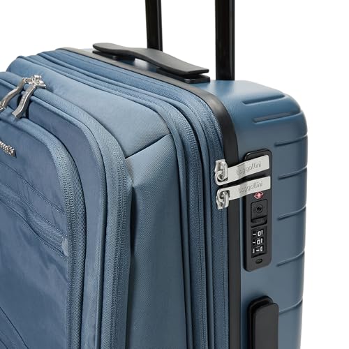 Baggallini Set Wave 22” 4 Wheel Hybrid Carry-On Luggage - Lightweight Carry On Suitcase with Wheels