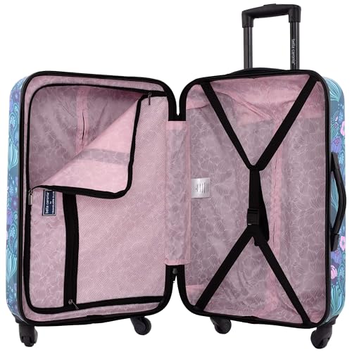 Bella Caronia 3 Piece or 20" Carry-On Set Voguish Luggage Set, Desert Pattern, 3 Piece Set