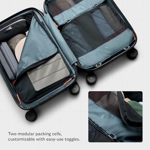 Bellroy Transit Carry-On (41L carry-on luggage, with hard shell and removable packing cells) - Black