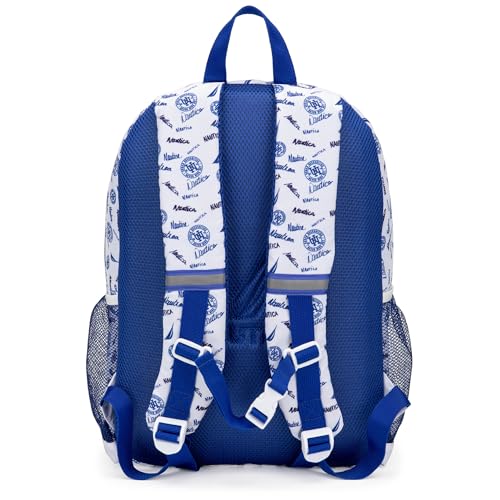 Nautica Kids Backpack for School | Kindergarten Elementary Kids Backpack | 17" Tall | Varsity