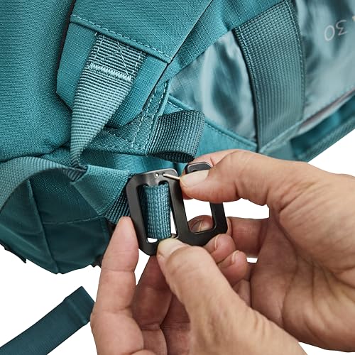 Teton Nanda Duffel, Durable Travel Bag for Men and Women, Great for the Gym or Overnight Travel, 30L, Alpine
