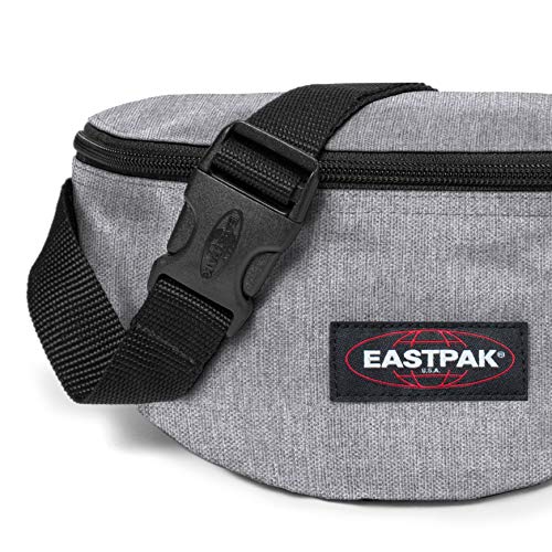 EASTPAK Springer – 2L Waistpack with Main & Back Zipped Compartments, Adjustable Belt, Lightweight Design, Sunday Grey