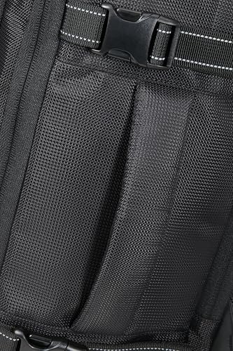 American Tourister Take2Cabin Pro Ryanair/Wizz Air/Vueling Cabin Bag (40 x 30 x 20 cm, 26.5 L, 0.60 kg) - Underseat Hand Luggage, Aeroplane Backpack S/M Underseat - Black (Flash Black)