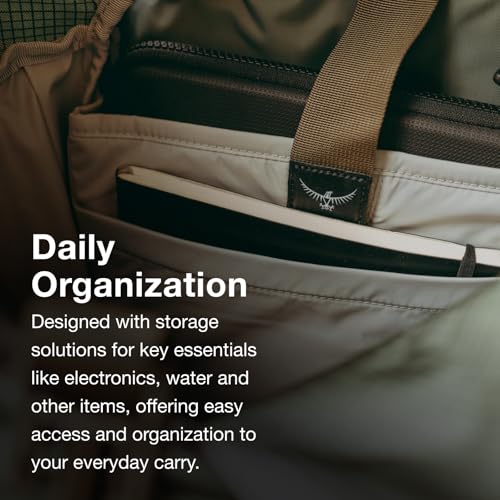 Osprey Transporter Roll Top Commuter Backpack, Pine Leaf