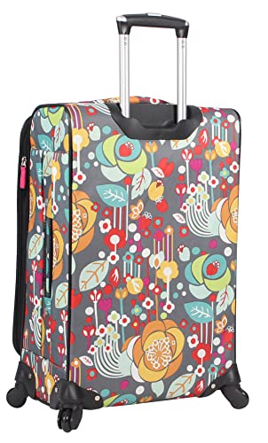 Lily Bloom Luggage Sets 3 Piece with Spinner Wheels, Expandable Suitcase for Women