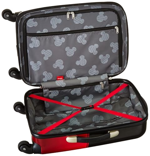 American Tourister Disney Hardside Luggage With Spinner Wheels, Mickey Mouse Pants, Carry-On 21-Inch