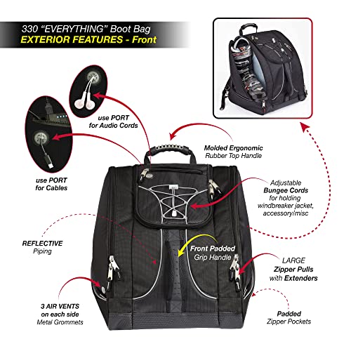 Athalon Everything Boot Bag/Backpack