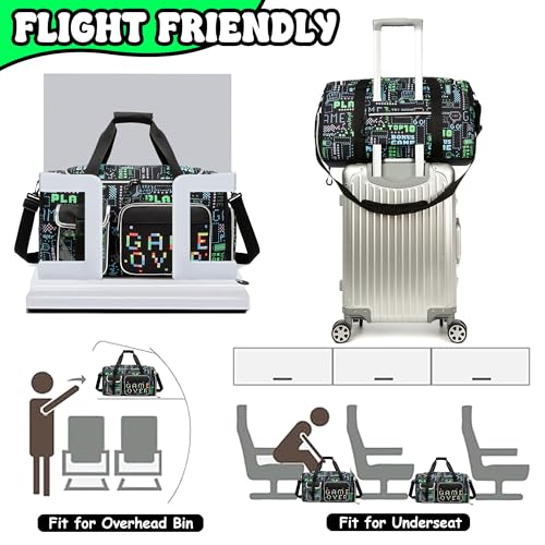 Homskiii Kids Luggage Set 3 piece Kids Suitcase with Spinner Wheels 16" Childrens Luggage for Boys With Wheels Hard Shell Luggage Sets Airline Approved