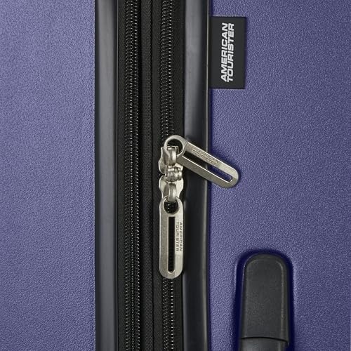 American Tourister Westridge Hardshell Luggage Set - 3 Piece Set - 20" Carry-On, 24” & 28” Checked Luggage Set with 360° Spinner Wheels - Expandable Suitcases for Extended Travel - Dusk Purple