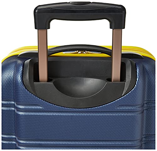 Rockland Melbourne Hardside Expandable Spinner Wheel Luggage, Carry-On 20", Navy