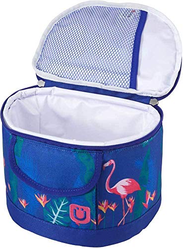 ZUCA Flamingo Sport Insert Bag with Pink Frame, Gift Lunchbox & Seat Cushion