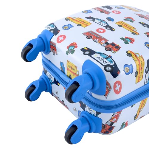 Travelers Club 5 Piece Kids' Luggage Set, First Responders
