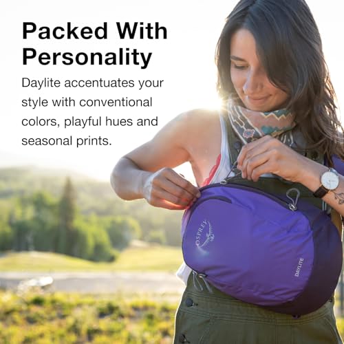 Osprey Daylite Shoulder Sling Bag – Compact Crossbody Sling Backpack for Everyday Carry, Festivals, and Travel – Lightweight, Comfortable Fit for Hands-Free Convenience, Black