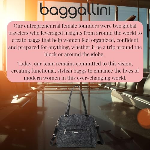 Overnight Expandable Laptop Tote - 16.5"x13.5" Lightweight Weekender Carry-on Travel Bag for Women