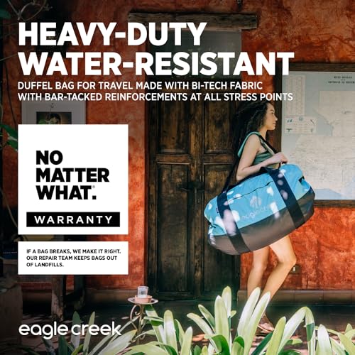 Eagle Creek No Matter What Rolling Duffle Bag, Slate Blue