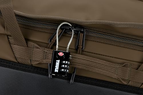 Thule Chasm Wheeled Duffel, Carry-on Compliant, Weather-Resistant Materials, Internal Divider, Easy to Pack Space, Small External Pocket