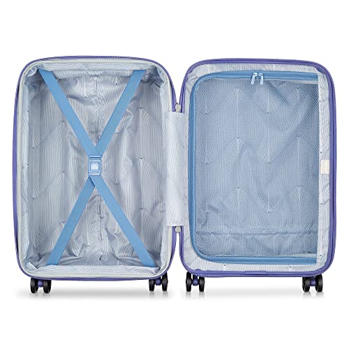 DELSEY PARIS Comete 3.0 Hardside Expandable Luggage with Spinner Wheels, Lavender, 3-Piece Set (20/24/28)
