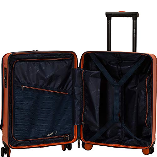 Rockland Tokyo Hardside 19" Laptop Polycarbonate Carry-on Spinner Luggage, Navy