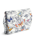 Vera Bradley Women's Premium Cotton Baird Hipster Crossbody, Wing + Bloom, One Size