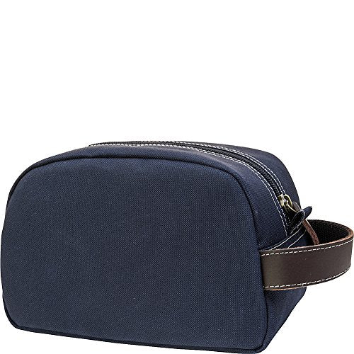 Timberland Men's Canvas Zipper Classic Travel Kit Grey
