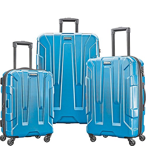 Samsonite Centric Hardside Expandable Luggage with Spinner Wheels, Caribbean Blue, 3-Piece Set (20/24/28)