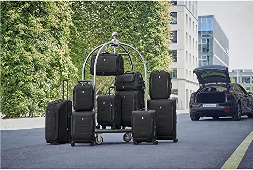 Victorinox Crosslight Wheeled Duffel Bag - Travel Luggage with Wheels - Includes Shoe Storage - Premium Travel Essentials - 87 Liters, Black