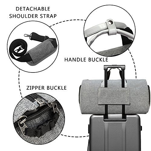 Convertible Garment Bag with Shoulder Strap, Modoker Carry on Garment Duffel Bag for Men Women - 2 in 1 Hanging Suitcase Suit Travel Bags